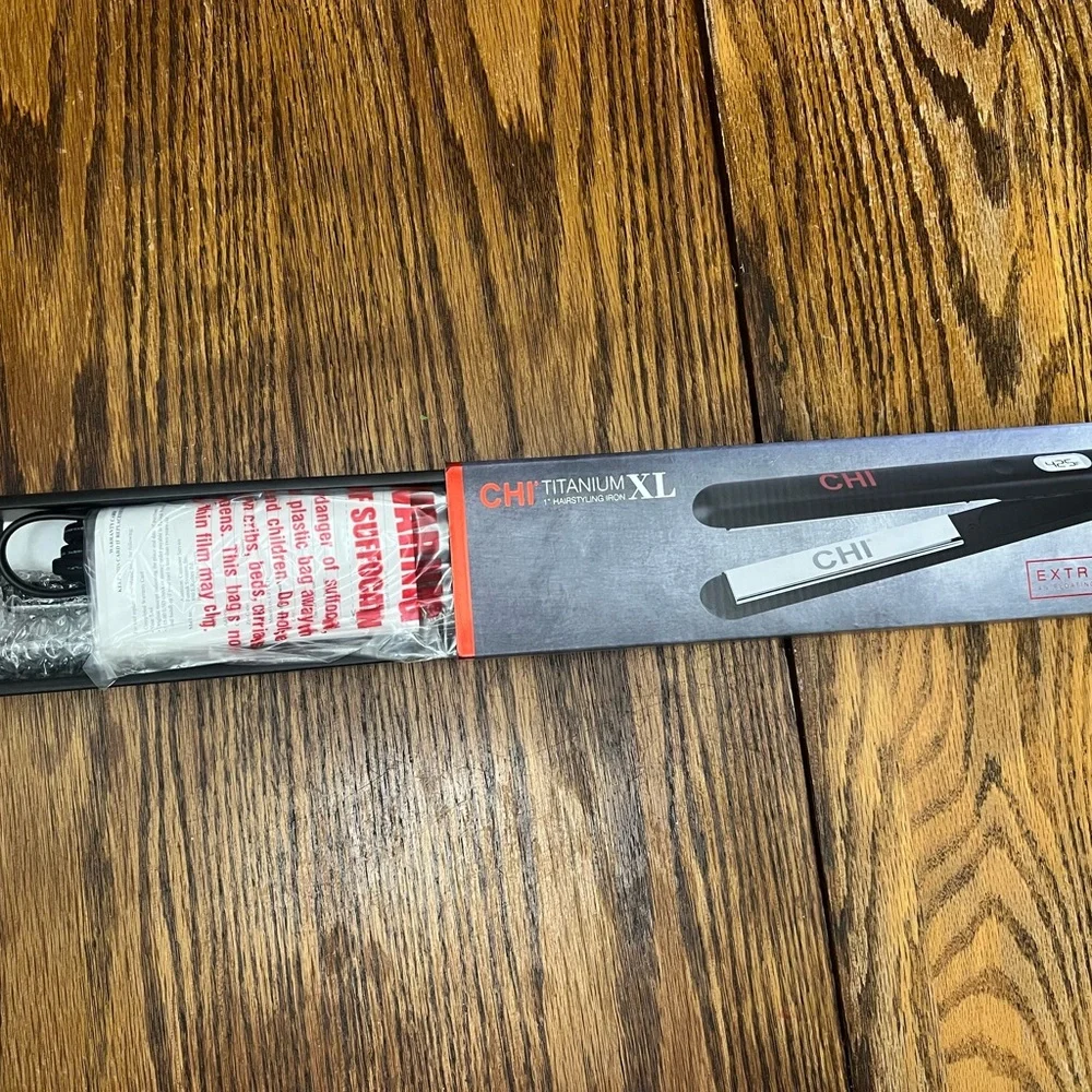 CHI Titanium XL Hair Styling Iron - Black